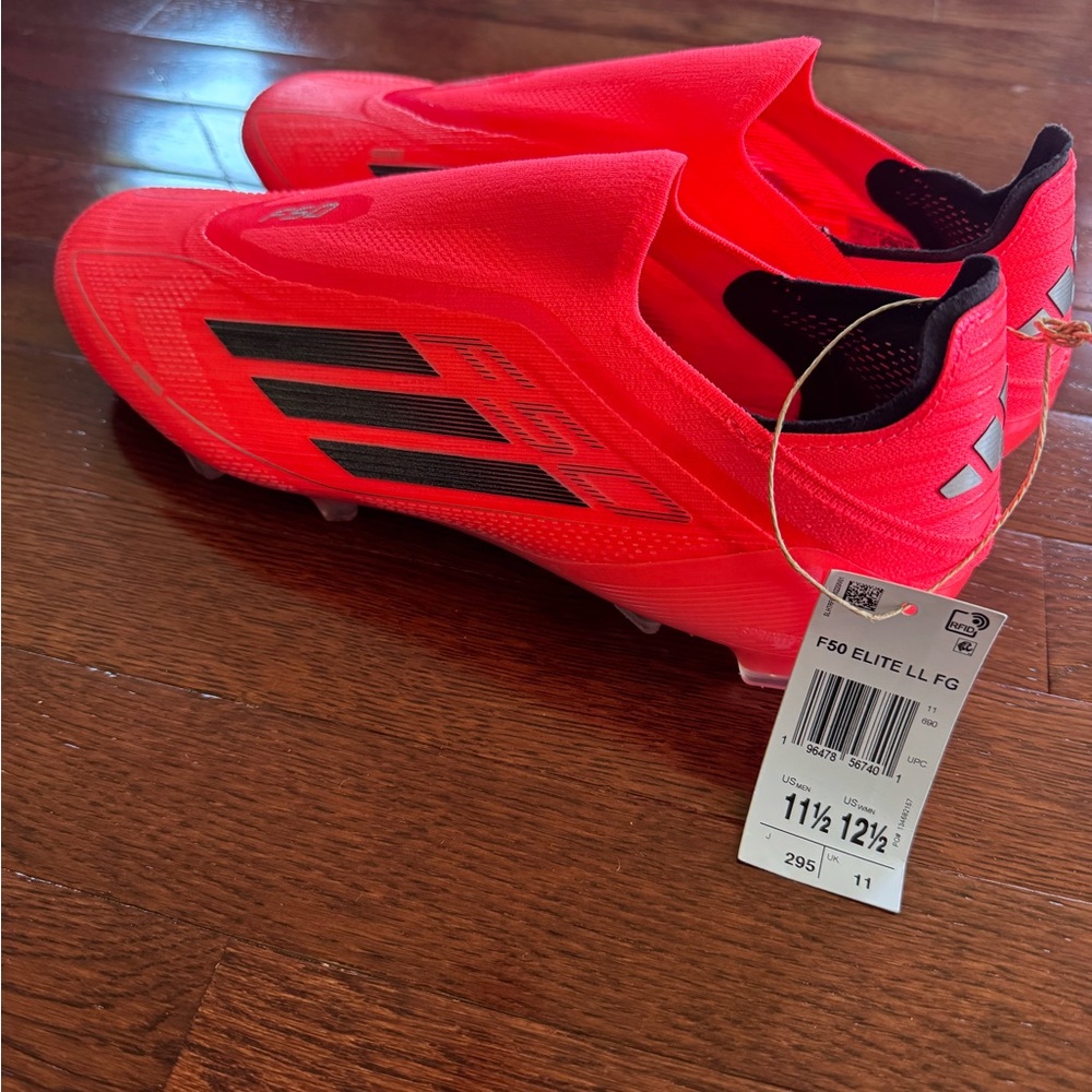 Adidas F50 soccer cleats no lace
